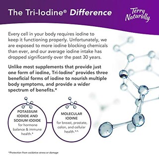 Foto 3 | Foto 3 | Suplemento Terry Naturally Tri-iodine 12,5 Mg 180 Cápsulas Veganas - Venta Internacional.