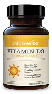 Foto 1 | Foto 1 | Suplemento Naturewise De Vitamina D3 2000 Ui (50 Mcg) 30 Cápsulas Blandas - Venta Internacional.