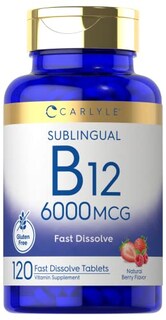 Foto 1 | Foto 1 | Suplemento Carlyle De Vitamina B-12, 6000 Mcg, 120 Tabletas - Venta Internacional.