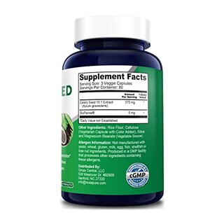 Foto 2 | Foto 2 | Suplemento De Extracto De Semilla De Apio Nusapure 3750 Mg 240 Cápsulas - Venta Internacional.