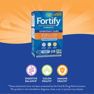 Foto 3 | Foto 3 | Probiótico Nature's Way Fortify 50+ 30 Cápsulas - Venta Internacional.