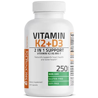 Foto 6 | Foto 6 | Suplemento Bronson Vitamina K2 (mk7) Con D3 5000 Ui 250 Cápsulas - Venta Internacional.