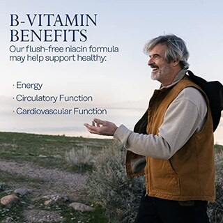 Foto 4 | Foto 4 | Suplemento Solaray Niacin No Flush, 500 Mg, 100 Cápsulas Vegetales - Venta Internacional.