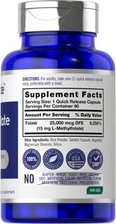 Foto 2 | Foto 2 | Suplemento De L-metilfolato De Carlyle 15 Mg 90 Cápsulas - Venta Internacional.