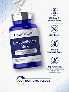 Foto 4 | Foto 4 | Suplemento De L-metilfolato De Carlyle 15 Mg 90 Cápsulas - Venta Internacional.