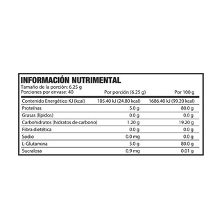 Foto 3 | Foto 3 | L-glutamina Life180 en Polvo Sabor Ponche de Frutas 360gr 40 Porciones de 5gr