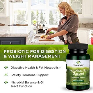 Foto 4 | Foto 4 | Suplemento Probiótico Swanson Lactobacillus Gasseri 3b Cfu - Venta Internacional.