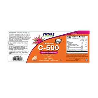 Foto 2 | Foto 2 | Suplemento Now Con Vitamina C-500, Protección Antioxidante, 100 Pastillas - Venta Internacional.