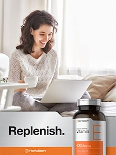 Foto 6 | Foto 6 | Suplemento De Vitamina E, 400 Ui, Cápsulas Blandas, 268 Mg, 300 Unidades, Horbaac - Venta Internacional.