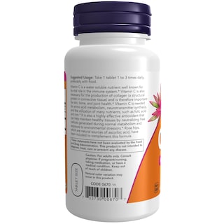 Foto 3 | Foto 3 | Complementa Now Vitamina C-500 Con Escaramujo, 100 Tabletas - Venta Internacional.