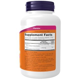 Foto 2 | Foto 2 | Supplement Now Ascorbato De Sodio En Polvo, 227 G, Antioxidante - Venta Internacional.