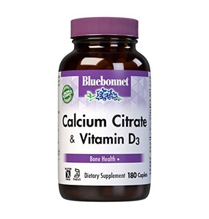 Foto 1 | Foto 1 | Suplemento De Citrato De Calcio Bluebonnet Más Vitamina D3 180 Cápsulas - Venta Internacional.