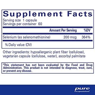 Foto 2 | Foto 2 | Suplemento: Pure Encapsulations (selenio, Selenometionina, 60%) - Venta Internacional.