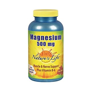 Foto 1 | Foto 1 | Suplemento De 500 Mg De Magnesio De Nature's Life Para Huesos Y Músculos - Venta Internacional.
