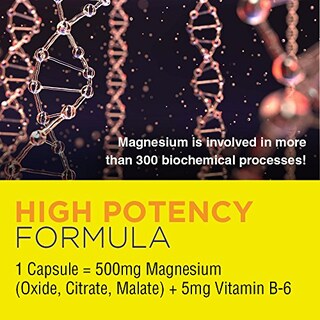 Foto 3 | Foto 3 | Suplemento De 500 Mg De Magnesio De Nature's Life Para Huesos Y Músculos - Venta Internacional.