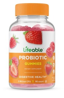 Foto 1 | Foto 1 | Gomitas Probióticas Lifeable De 2 Mil Millones De Cfu Con Sabor A Frambuesa 90 - Venta Internacional.