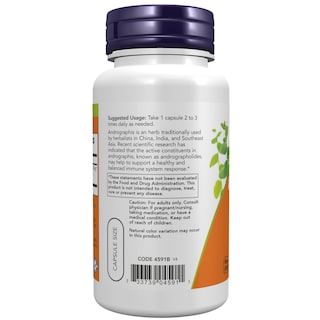 Foto 3 | Foto 3 | Suplemento Now: Extracto De Andrographis, 400 Mg, 90 Cápsulas Vegetarianas - Venta Internacional.