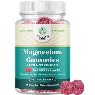 Foto 1 | Foto 1 | Gomitas De Magnesio Natures Craft Extra Strength Para Adultos - Venta Internacional.