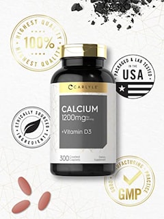 Foto 5 | Foto 5 | Suplemento Calcium Carlyle 1200 Mg Con Vitamina D3 300 Comprimidos - Venta Internacional.