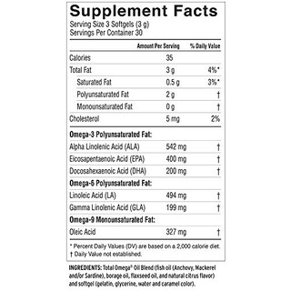Foto 3 | Foto 3 | Suplemento Barlean's Master Blend Total Omega 3-6-9 90 G - Venta Internacional.