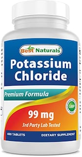Foto 1 | Foto 1 | Suplemento Best Naturals De Cloruro De Potasio 99 Mg 400 Comprimidos - Venta Internacional.