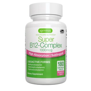 Foto 1 | Foto 1 | Suplemento Igennus Healthcare Nutrition Super B12 Complex - Venta Internacional.