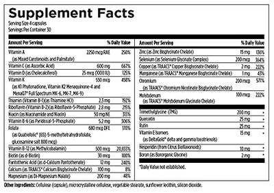 Foto 4 | Foto 4 | Diseños De Suplementos Para La Salud Dfh Complete Multi 120 Cápsulas - Venta Internacional.