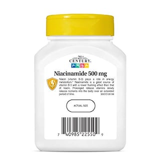 Foto 6 | Foto 6 | Vitamina B-3, Niacinamida, 500 Mg, Tabletas De Liberación Prolongada, 110 G - Venta Internacional.