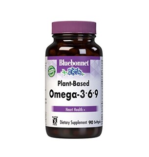 Foto 1 | Foto 1 | Suplemento Bluebonnet Omega 3-6-9 A Base De Plantas 1000 Mg 90% Soft - Venta Internacional.