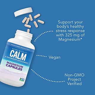 Foto 6 | Foto 6 | Suplemento Natural Vitality Calm Capsules Magnesio 180 - Venta Internacional.