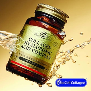 Foto 2 | Foto 2 | Suplemento: Complejo De Colágeno Y Ácido Hialurónico Solgar, 30 Tabletas - Venta Internacional.