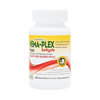 Foto 1 | Foto 1 | Suplemento Nature's Plus Hema-plex Iron 60 Cápsulas Blandas - Venta Internacional.