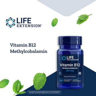 Foto 4 | Foto 4 | Vitamina B12 Metilcobalamina 500 Mcg Life Extension - Venta Internacional.