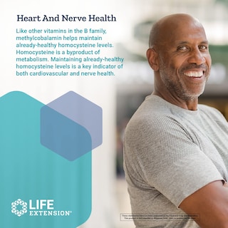 Foto 6 | Foto 6 | Vitamina B12 Metilcobalamina 500 Mcg Life Extension - Venta Internacional.