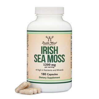 Foto 1 | Foto 1 | Suplemento Double Wood Irish Sea Moss En Cápsulas 180 X 1200 Mg - Venta Internacional.
