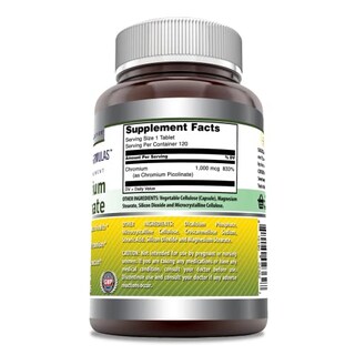 Foto 2 | Foto 2 | Suplemento Amazing Nutrition Picolinato de Cromo 1000 Mcg - Venta Internacional