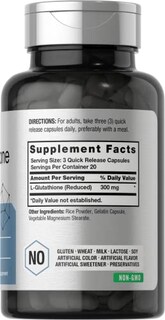 Foto 2 | Foto 2 | Suplemento Horbäach L-Glutatión 300 mg 60 Cápsulas - Venta Internacional
