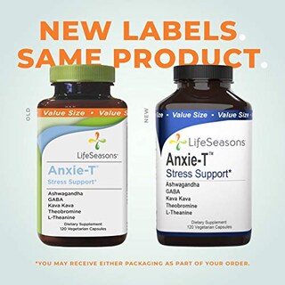 Foto 7 | Foto 7 | Suplemento Lifeseasons Anxie-t Herbal Stress Relief 120 Cápsulas - Venta Internacional.