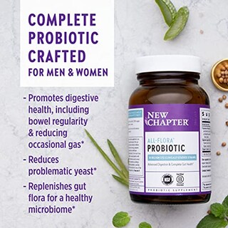 Foto 5 | Foto 5 | Suplemento New Chapter Probiotic All-flora 30 Comprimidos - Venta Internacional.