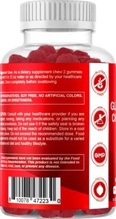 Foto 5 | Foto 5 | Suplemento Vitamático De Gomitas Con Glucosamina Y Condroitina X60 - Venta Internacional.