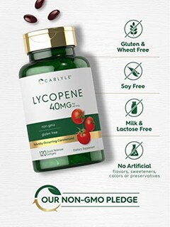 Foto 4 | Foto 4 | Suplemento De Licopeno Carlyle, 40 Mg, 120 Cápsulas Blandas, Gluten Sin Ogm - Venta Internacional.