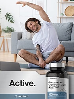 Foto 7 | Foto 7 | Suplemento Horbäach Glucosamina Condroitina 360 Mg 360 Cápsulas - Venta Internacional.