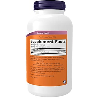 Foto 2 | Foto 2 | Suplemento Now Msm (metilsulfonilmetano), 1500 Mg, 200 Tabletas - Venta Internacional.