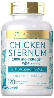Foto 1 | Foto 1 | Suplemento de Colágeno Tipo II de Esternón de Pollo Carlyle 3000 mg - Venta Internacional