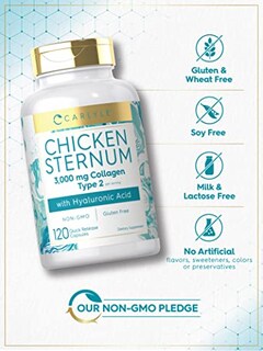 Foto 4 | Foto 4 | Suplemento de Colágeno Tipo II de Esternón de Pollo Carlyle 3000 mg - Venta Internacional