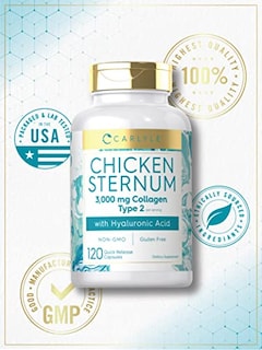 Foto 5 | Foto 5 | Suplemento de Colágeno Tipo II de Esternón de Pollo Carlyle 3000 mg - Venta Internacional