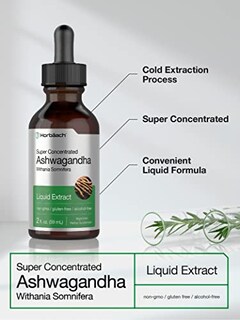Foto 6 | Foto 7 | Suplemento De Extracto Líquido De Raíz De Ashwagandha Horbäach, 60 Ml - Venta Internacional.