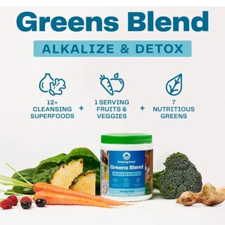 Foto 4 | Foto 4 | Suplemento Amazing Grass Greens Blend, Alcaliniza Y Desintoxica - Venta Internacional.