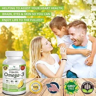 Foto 3 | Foto 3 | Suplemento de Aceite de Pescado Omega 3 Nature's Branch 2400 mg 120 Cápsulas - Venta Internacional