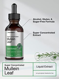 Foto 2 | Foto 3 | Suplemento De Extracto Líquido De Hoja De Gordolobo De Horbaach, 60 Ml - Venta Internacional.